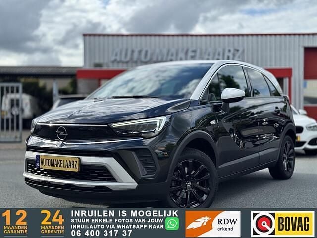 Zwart Gebruikt 2021 Opel Crossland GS Line SUV | € 17.440 (Goede deal) - Afbeelding 1/4