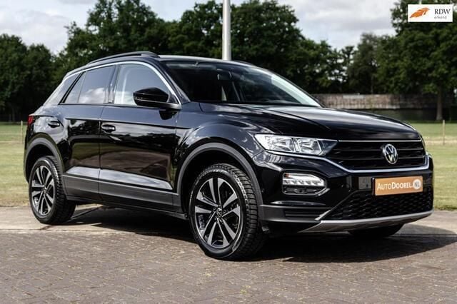 Zwart Gebruikt 2020 VW T-Roc Sport SUV | € 23.450 (Super prijs) - Afbeelding 1/4