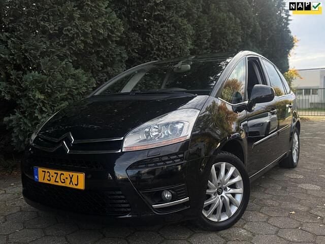 Zwart Occasion 2008 Citroën C4 Picasso Exclusive MPV | € 3.499 (Eerlijke prijs) - Afbeelding 1/4