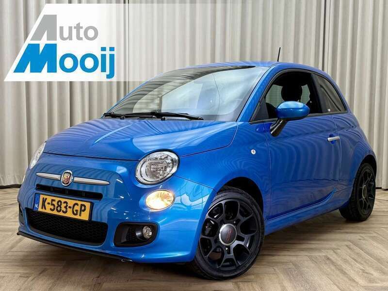 Blauw, metallic lak Gebruikt 2015 Fiat 500S Abarth Hatchback | € 7.450 (Eerlijke prijs) - Afbeelding 1/4