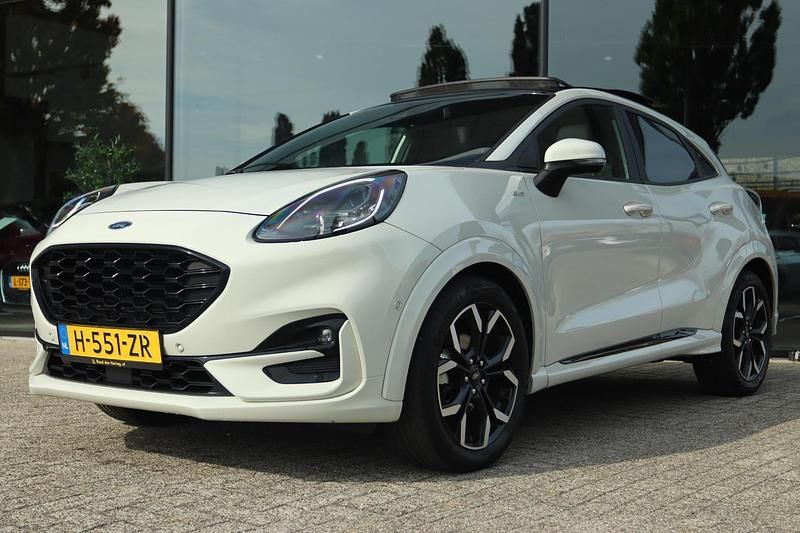 Wit Gebruikt 2020 Ford Puma ST-Line X SUV | € 15.950 (Iets duurder) - Afbeelding 1/4