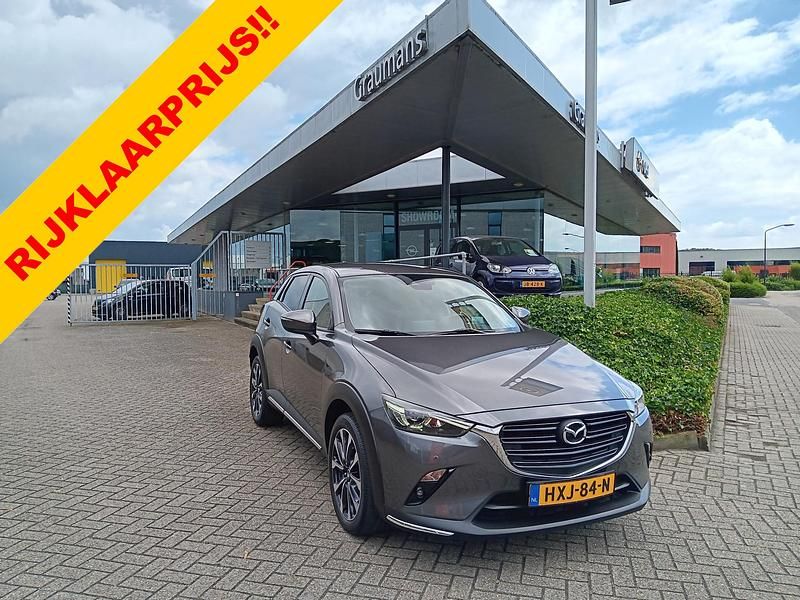 Grijs Gebruikt 2018 Mazda CX-3 SUV | € 20.950 (Eerlijke prijs) - Afbeelding 1/4