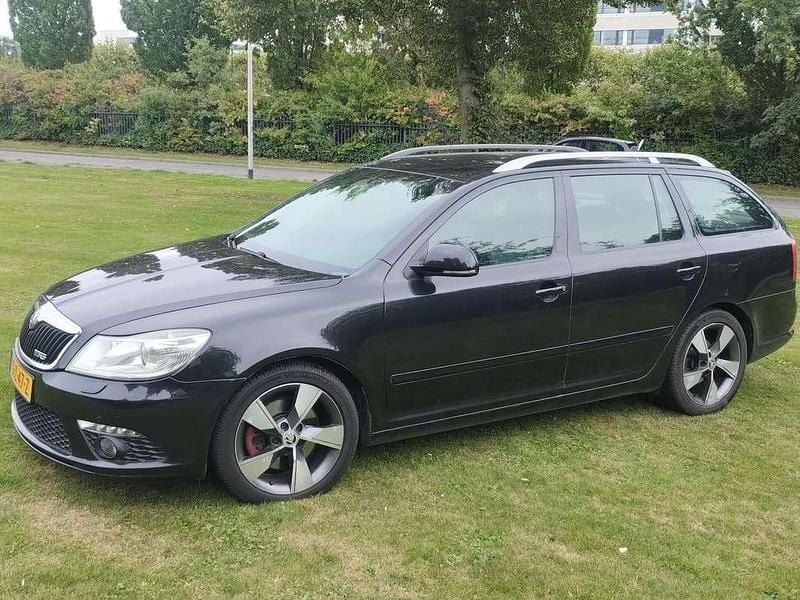 Occasion Skoda Octavia RS 200 PK (147 kW) 2011 Zwart Stationwagen
