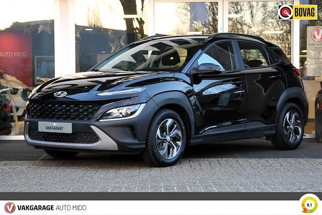 Zwart Occasion 2021 Hyundai Kona Comfort SUV | € 22.950 (Eerlijke prijs) - Afbeelding 1/4