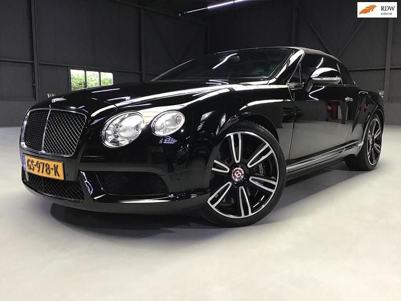 Occasion Bentley Continental GT Convertible 508 PK (373 kW) 2013 Zwart Cabriolet