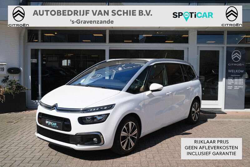 Wit Gebruikt 2017 Citroën Grand C4 Picasso Shine MPV | € 14.950 (Eerlijke prijs) - Afbeelding 1/4