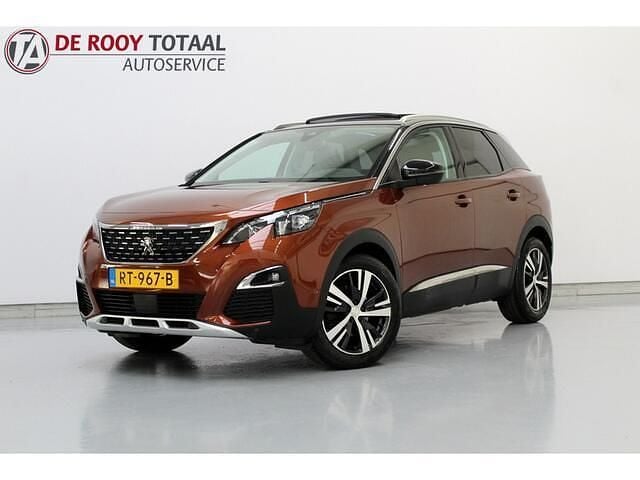 Bruin Gebruikt 2018 Peugeot 3008 Allure SUV | € 19.900 (Eerlijke prijs) - Afbeelding 1/4