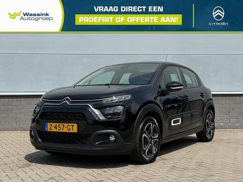 Zwart Gebruikt 2024 Citroën C3 PureTech Hatchback | € 17.385 (Eerlijke prijs) - Afbeelding 1/4