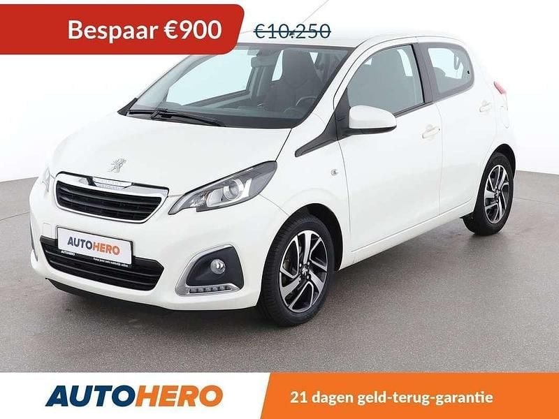 Wit Gebruikt 2017 Peugeot 108 Allure Hatchback | € 9.549 (Goede deal) - Afbeelding 1/3