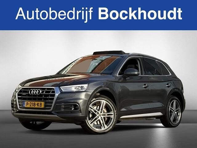 Grijs Occasion 2018 Audi Q5 SUV | € 29.900 (Eerlijke prijs) - Afbeelding 1/4