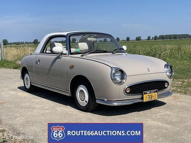 Zwart Gebruikt 1991 Nissan Figaro Cabriolet | € 8.500 - Afbeelding 1/4