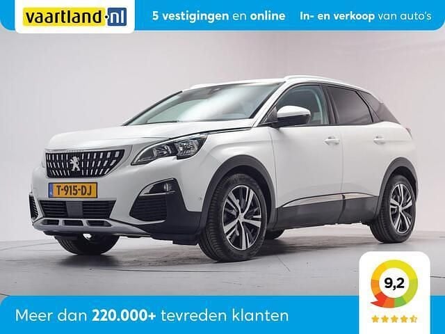 Wit Gebruikt 2018 Peugeot 3008 Premium SUV | € 17.745 (Goede deal) - Afbeelding 1/4