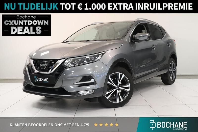 Grijs Gebruikt 2017 Nissan Qashqai Tekna SUV | € 12.695 (Goede deal) - Afbeelding 1/4