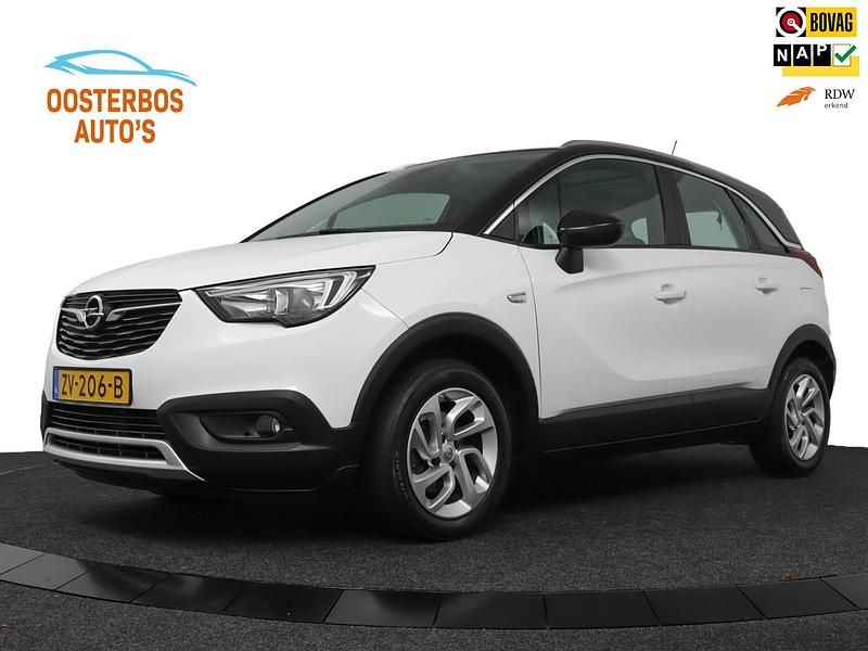 Wit Gebruikt 2019 Opel Crossland Innovation SUV | € 11.999 (Eerlijke prijs) - Afbeelding 1/4