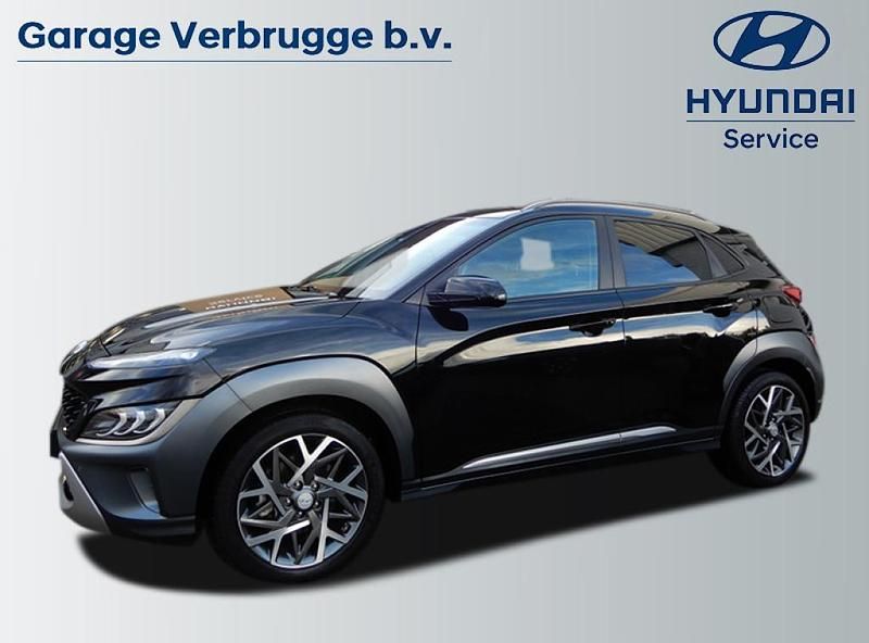 Zwart Occasion 2021 Hyundai Kona Premium SUV | € 23.950 (Eerlijke prijs) - Afbeelding 1/4