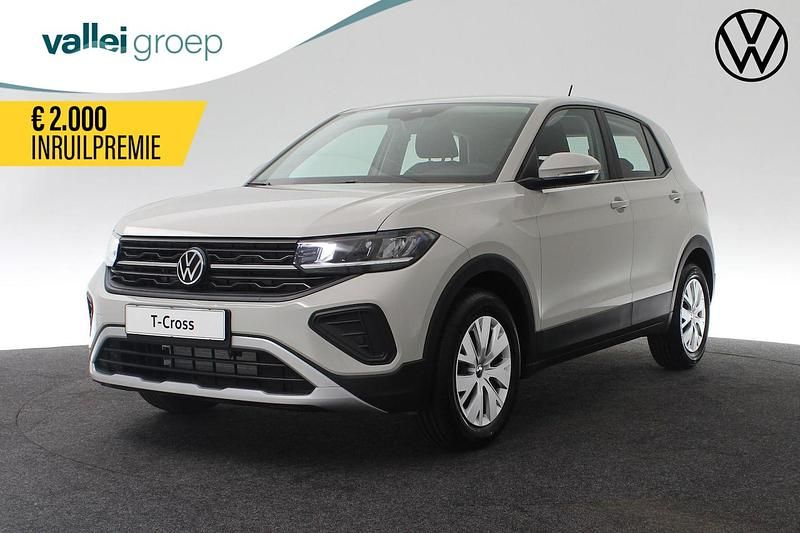 Grijs Nieuw 2025 VW T-Cross Edition SUV | € 27.990 (Super prijs) - Afbeelding 1/4
