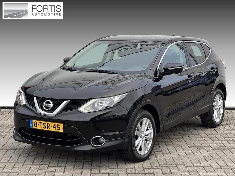 Zwart Occasion 2014 Nissan Qashqai SUV | € 10.395 (Super prijs) - Afbeelding 1/4