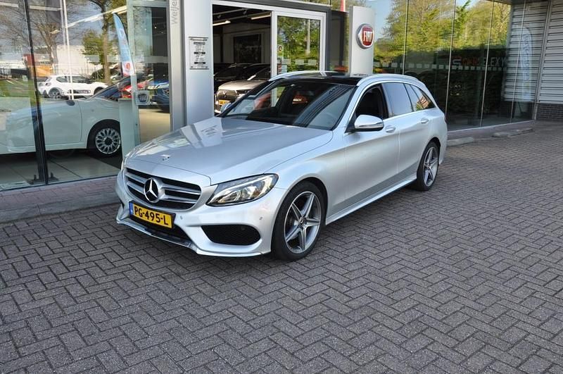 Occasion Mercedes C180 AMG 157 PK (115 kW) 2017 Grijs Stationwagen