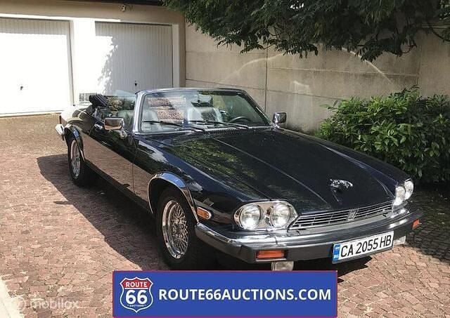 Zwart Gebruikt 1989 Jaguar XJS S Cabriolet | € 13.500 - Afbeelding 1/4