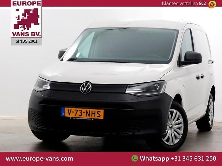 Wit Gebruikt 2021 VW Caddy MPV | € 17.950 - Afbeelding 1/4