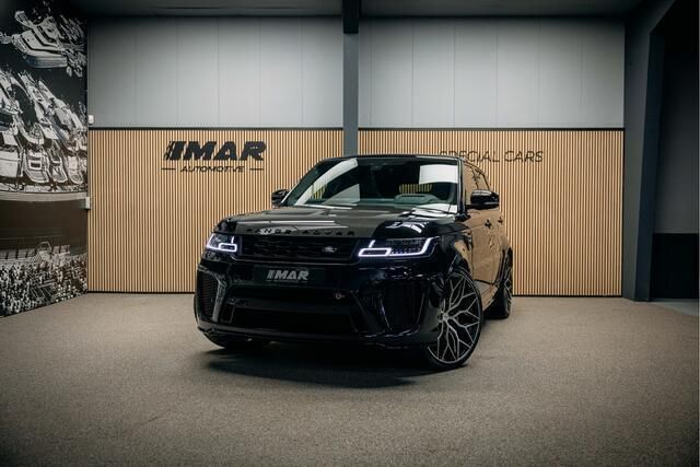 Zwart Gebruikt 2022 Land Rover Range Rover Sport SVR SUV | € 134.950 - Afbeelding 1/4
