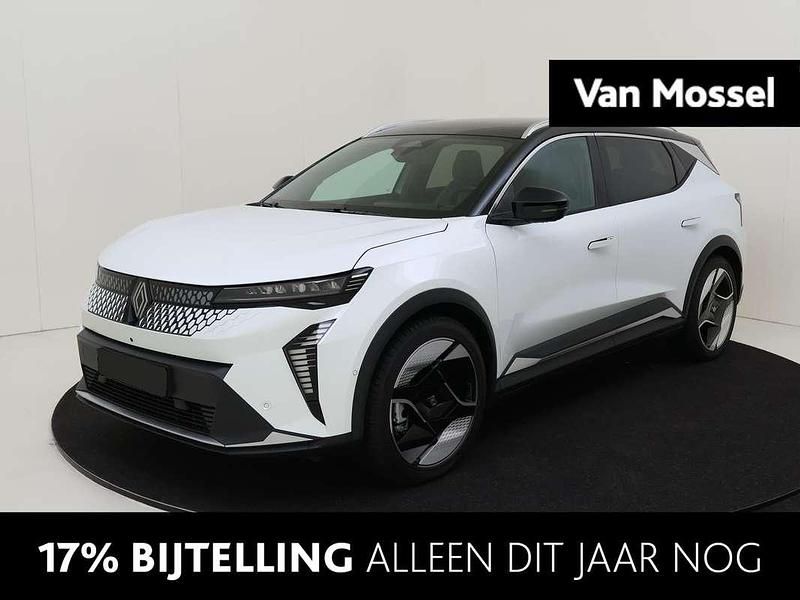Blanc nacré + dakkleur noir étoilé (wit mica) Nieuw 2024 Renault Scénic Iconic MPV | € 51.290 (Eerlijke prijs) - Afbeelding 1/4