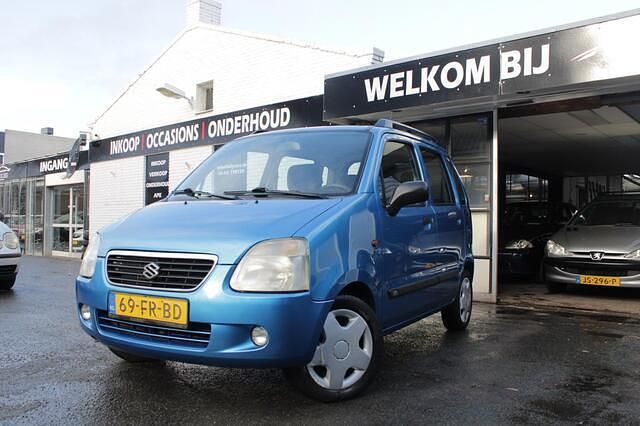 Blauw Occasion 2000 Suzuki Wagon R MPV | € 1.400 (Duur) - Afbeelding 1/4