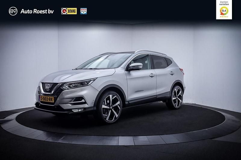 Grijs Gebruikt 2018 Nissan Qashqai Tekna+ SUV | € 18.750 (Eerlijke prijs) - Afbeelding 1/4