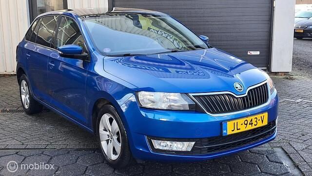Occasion Skoda Rapid Joy 90 PK (66 kW) 2016 Blauw Hatchback