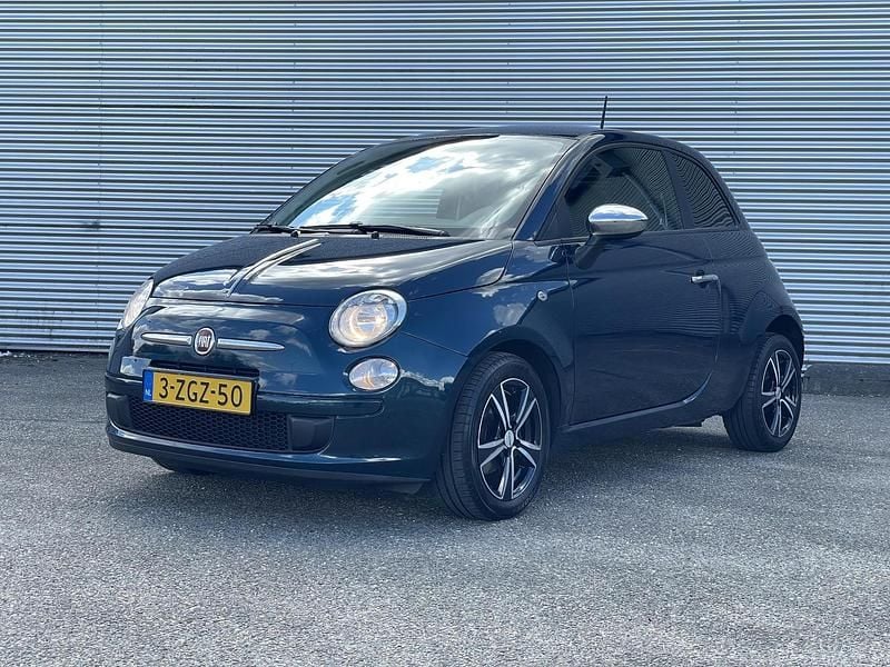 Blauw Gebruikt 2014 Fiat 500 Pop Hatchback | € 5.450 (Eerlijke prijs) - Afbeelding 1/3