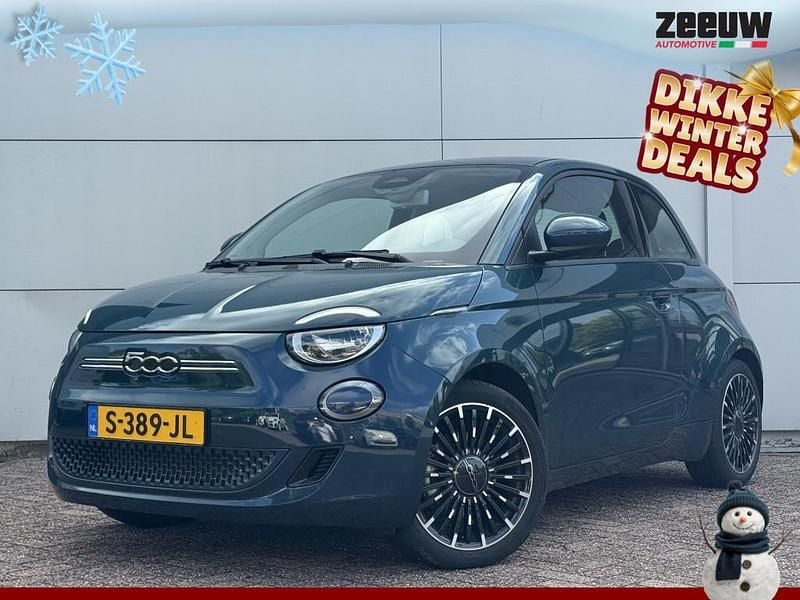 Groen, metallic lak Occasion 2023 Fiat 500e Comfort Hatchback | € 19.900 (Eerlijke prijs) - Afbeelding 1/4