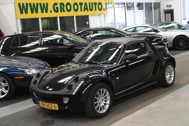 Zwart Gebruikt 2006 Smart Roadster Cabriolet | € 3.444 (Goede deal) - Afbeelding 1/4