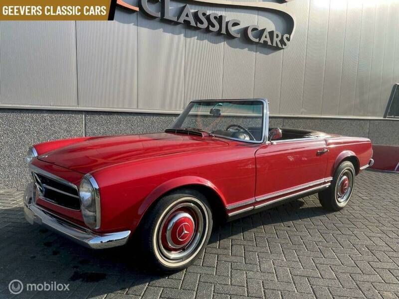 Rood Gebruikt 1964 Mercedes 230 Cabriolet | € 45.950 - Afbeelding 1/4