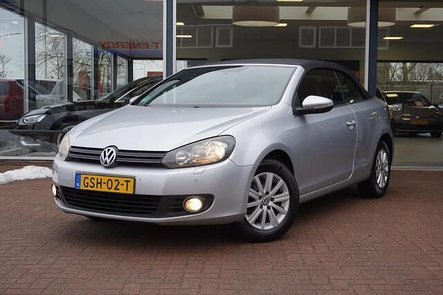 Grijs Occasion 2012 VW Golf Cabriolet Cabriolet | € 7.950 (Eerlijke prijs) - Afbeelding 1/4