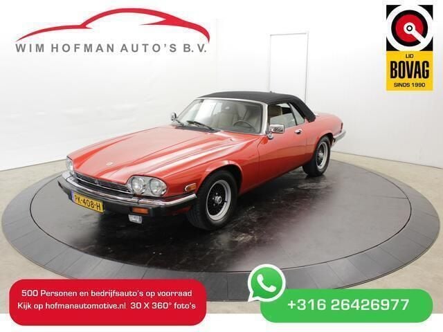 Rood Gebruikt 1990 Jaguar XJS S Cabriolet | € 24.301 - Afbeelding 1/4