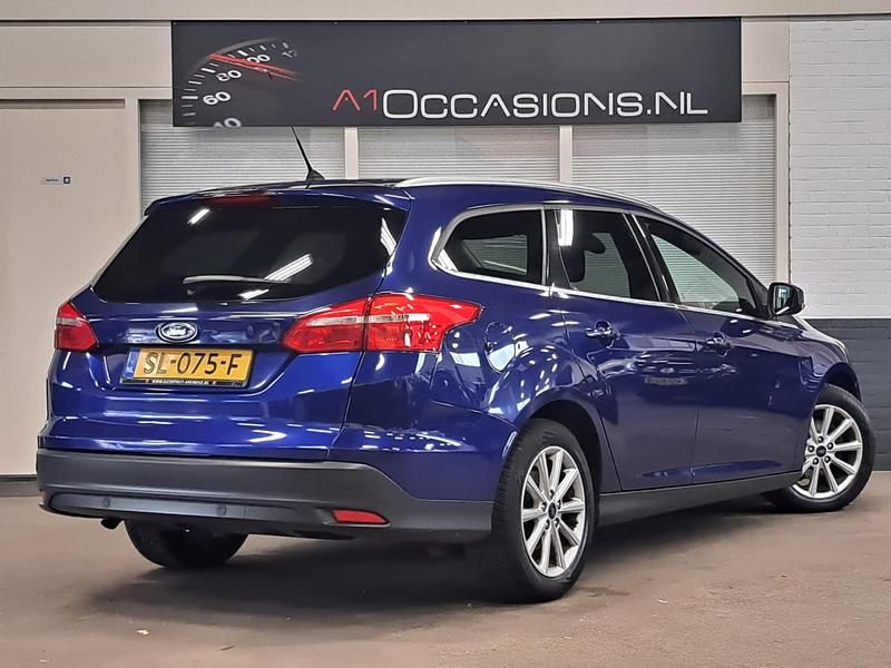 Occasion Ford Focus Titanium 127 PK (93 kW) 2017 Blauw Stationwagen