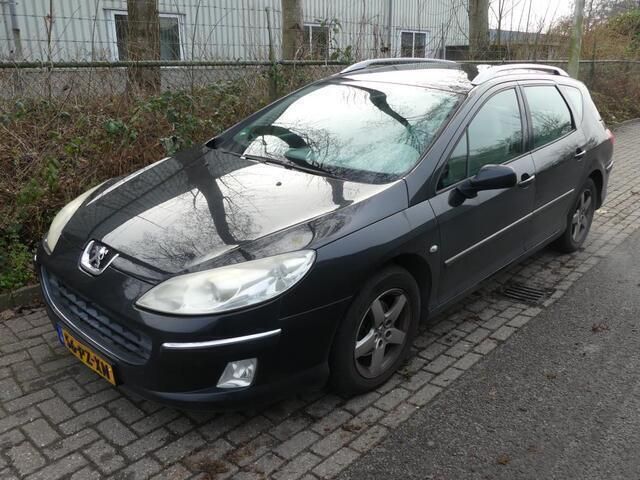 Zwart Gebruikt 2005 Peugeot 407 Stationwagen | € 650 (Goede deal) - Afbeelding 1/4