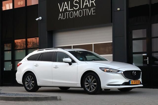 Wit Occasion 2018 Mazda 6 Essence Stationwagen | € 17.450 (Goede deal) - Afbeelding 1/4