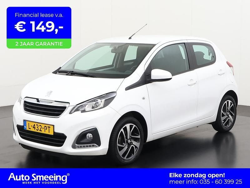 Wit Gebruikt 2021 Peugeot 108 Allure Hatchback | € 12.740 (Iets duurder) - Afbeelding 1/4