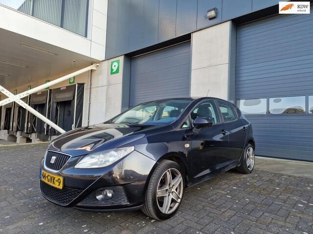 Zwart Gebruikt 2008 Seat Ibiza Stylance Hatchback | € 3.250 (Iets duurder) - Afbeelding 1/4