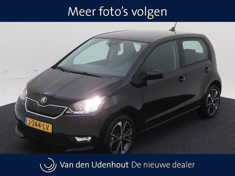 Zwart Gebruikt 2020 Skoda Citigo-e IV Style Hatchback | € 12.450 (Eerlijke prijs) - Afbeelding 1/4
