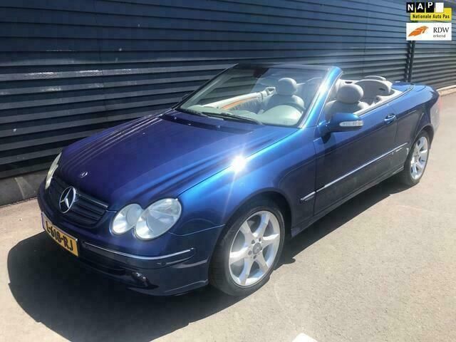 Blauw Gebruikt 2004 Mercedes 200 Elegance Cabriolet | € 5.245 (Goede deal) - Afbeelding 1/4