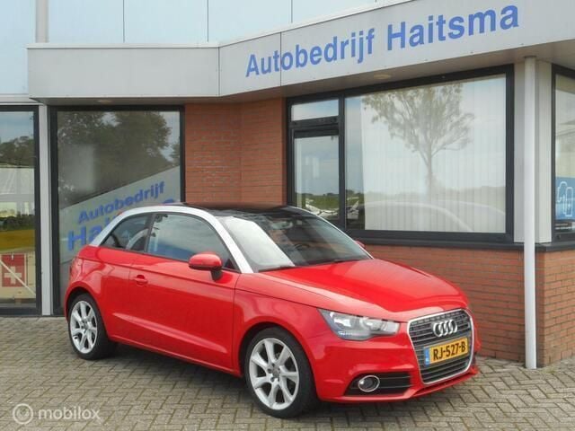 Rood Gebruikt 2010 Audi A1 Ambition Hatchback | € 8.750 (Eerlijke prijs) - Afbeelding 1/4