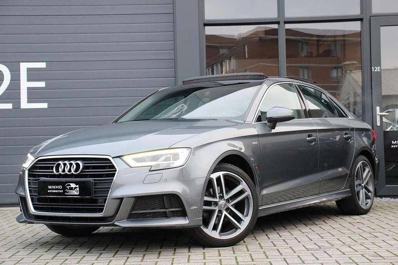 Grijs Gebruikt 2017 Audi A3 S-Line Sedan | € 19.950 (Eerlijke prijs) - Afbeelding 1/4