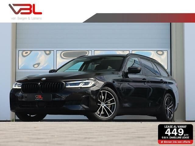 Zwart Gebruikt 2021 BMW 530e Executive Stationwagen | € 33.940 (Super prijs) - Afbeelding 1/4