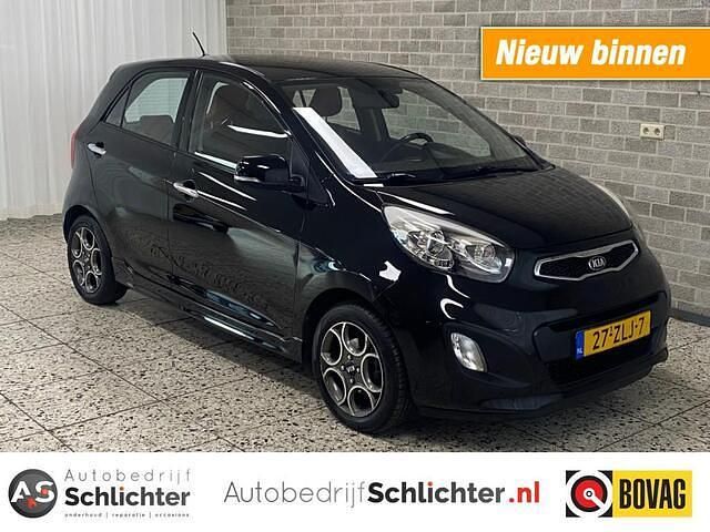 Zwart Occasion 2013 Kia Picanto Hatchback | € 5.950 (Eerlijke prijs) - Afbeelding 1/4
