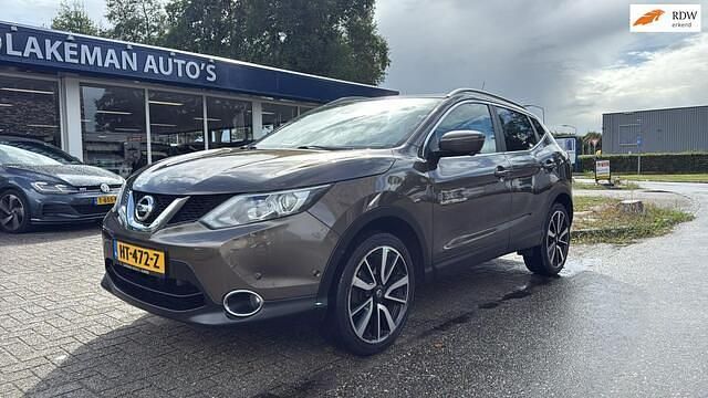 Bruin Gebruikt 2016 Nissan Qashqai Tekna SUV | € 18.950 - Afbeelding 1/4
