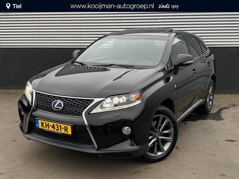 Occasion Lexus RX450h Sport Line 300 PK (220 kW) 2013 Zwart SUV