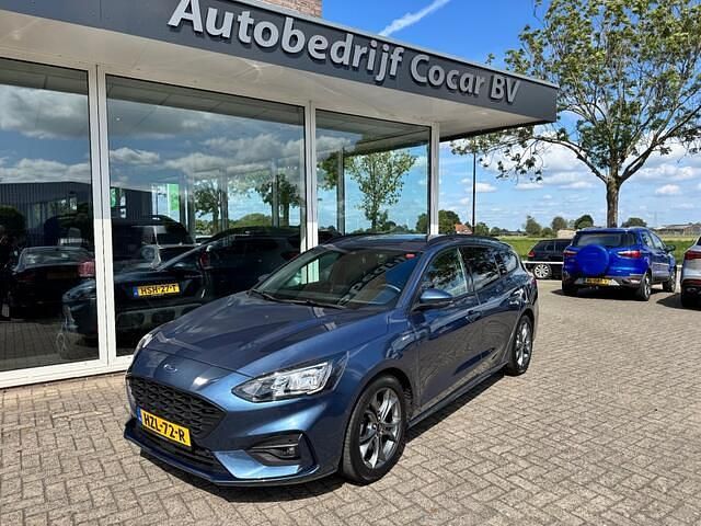 Blauw Gebruikt 2019 Ford Focus ST-Line Hatchback | € 19.950 (Eerlijke prijs) - Afbeelding 1/4