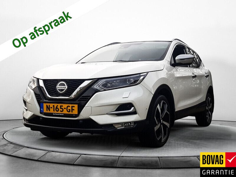 Wit Gebruikt 2019 Nissan Qashqai Tekna+ SUV | € 18.200 (Eerlijke prijs) - Afbeelding 1/4
